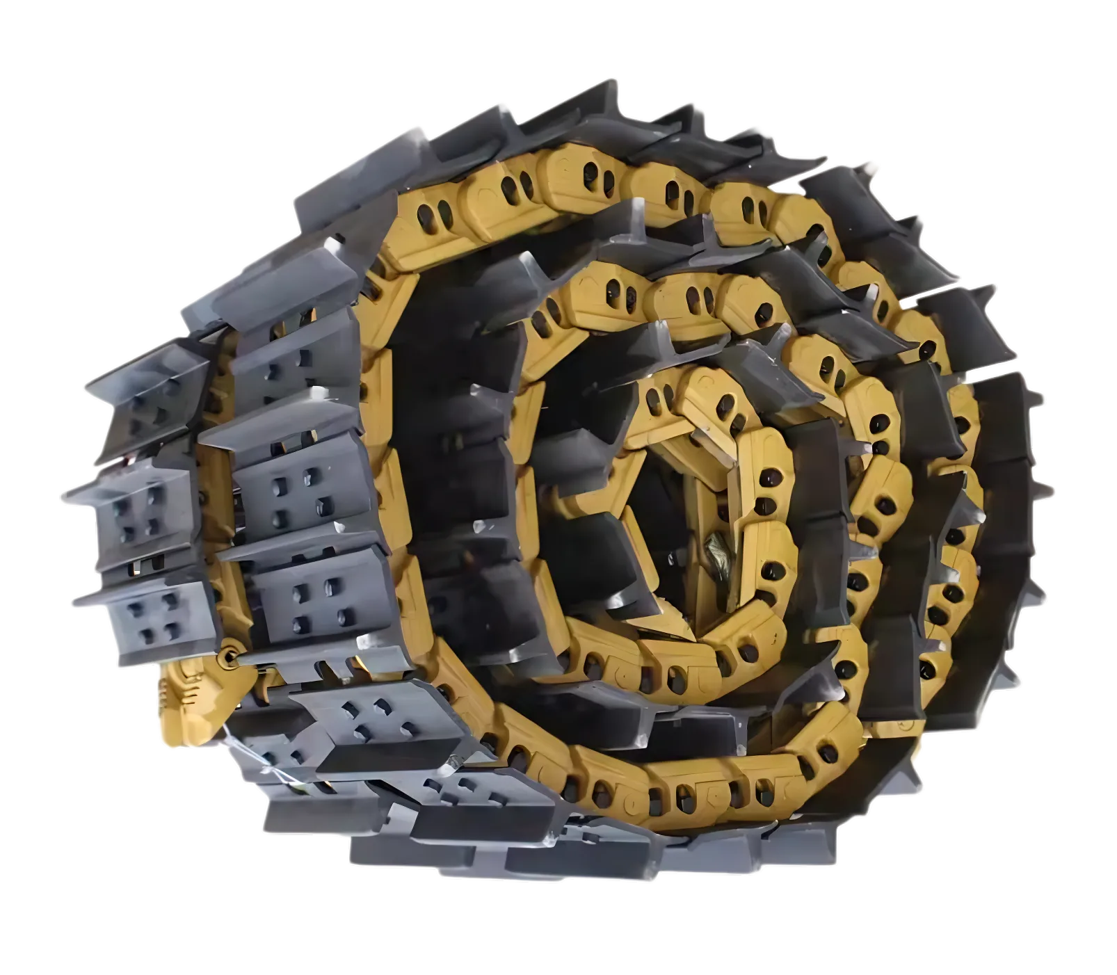 conjunto de enlace de oruga de excavadora