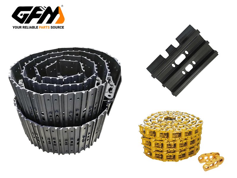 Crawler assembly the core of excavator travel