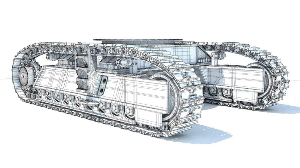 excavator undercarriage