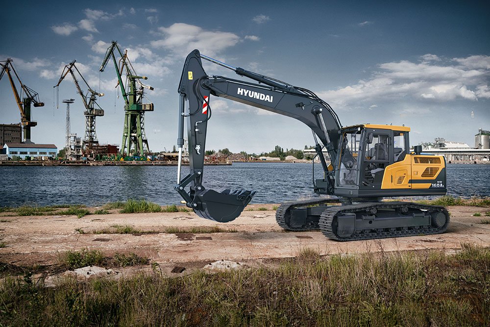 Hyundai excavator