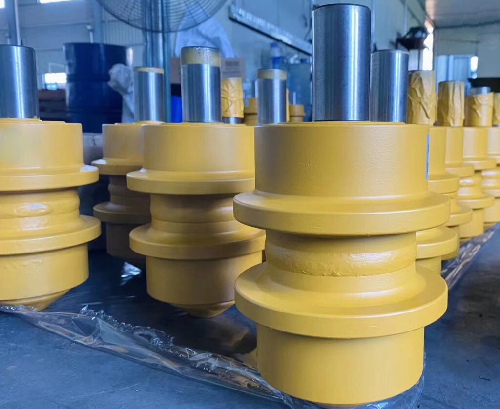 excavator bulldozer track carrier roller