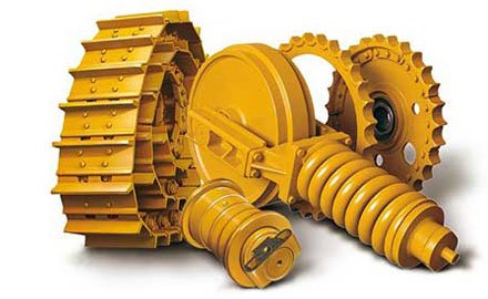 excavator track assembly