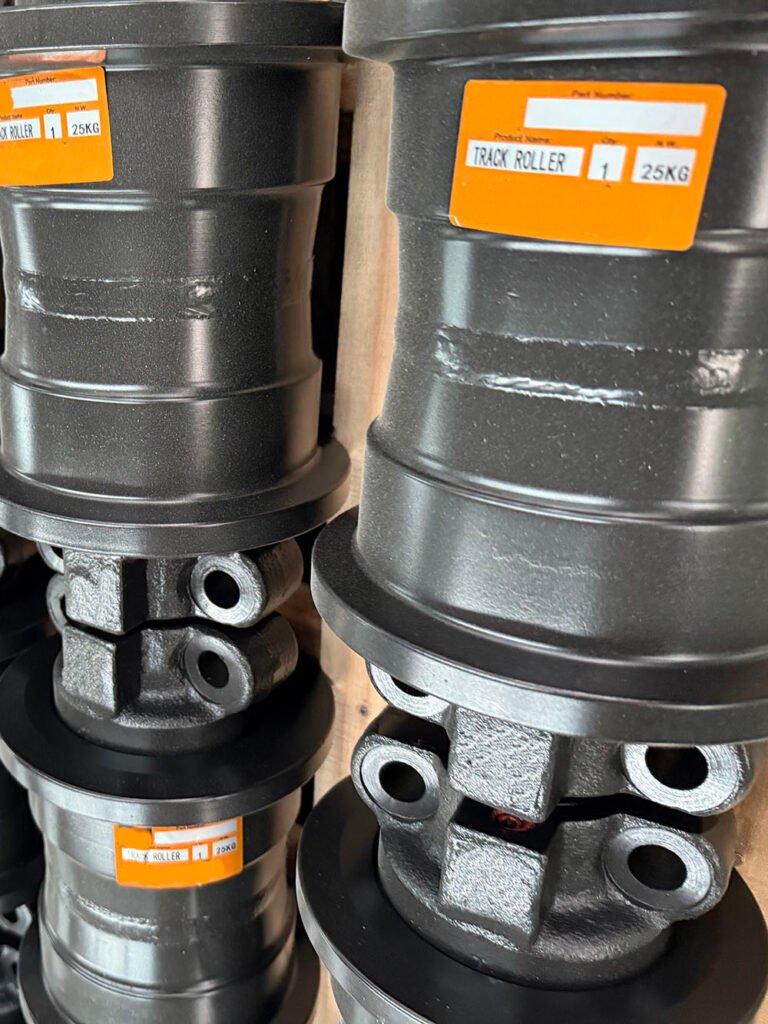 SH120 excavator track roller