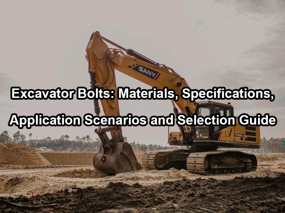 In-depth Analysis of Excavator Bolts