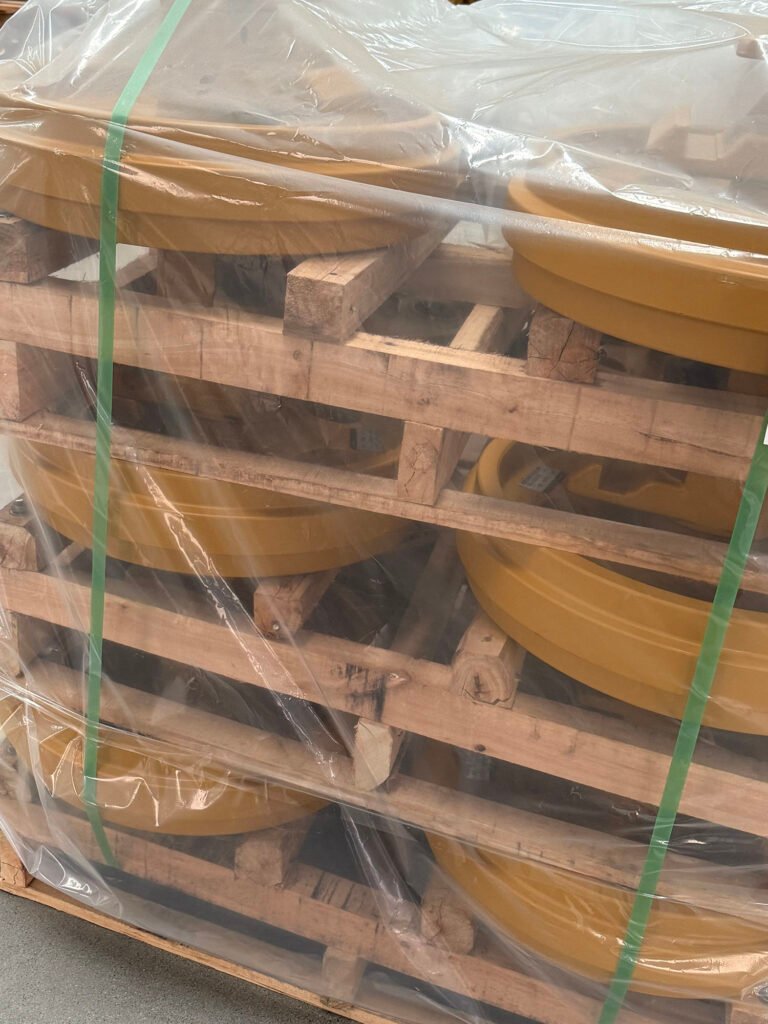 peças de polia intermediária da esteira
