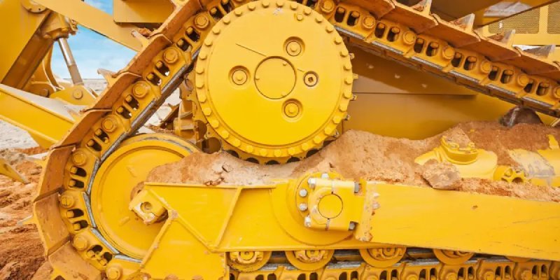 Bulldozer track