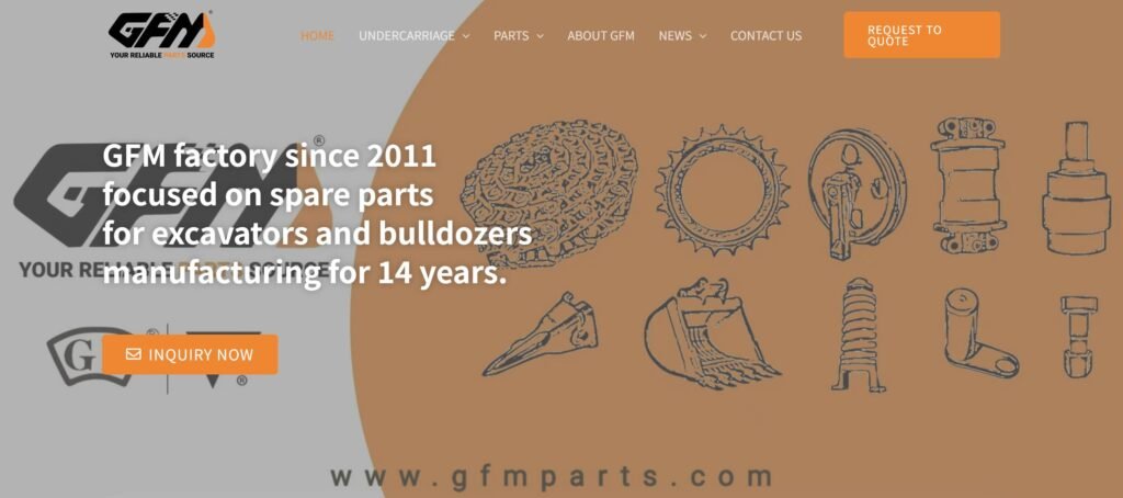 gfm undercarriage parts manufacturer