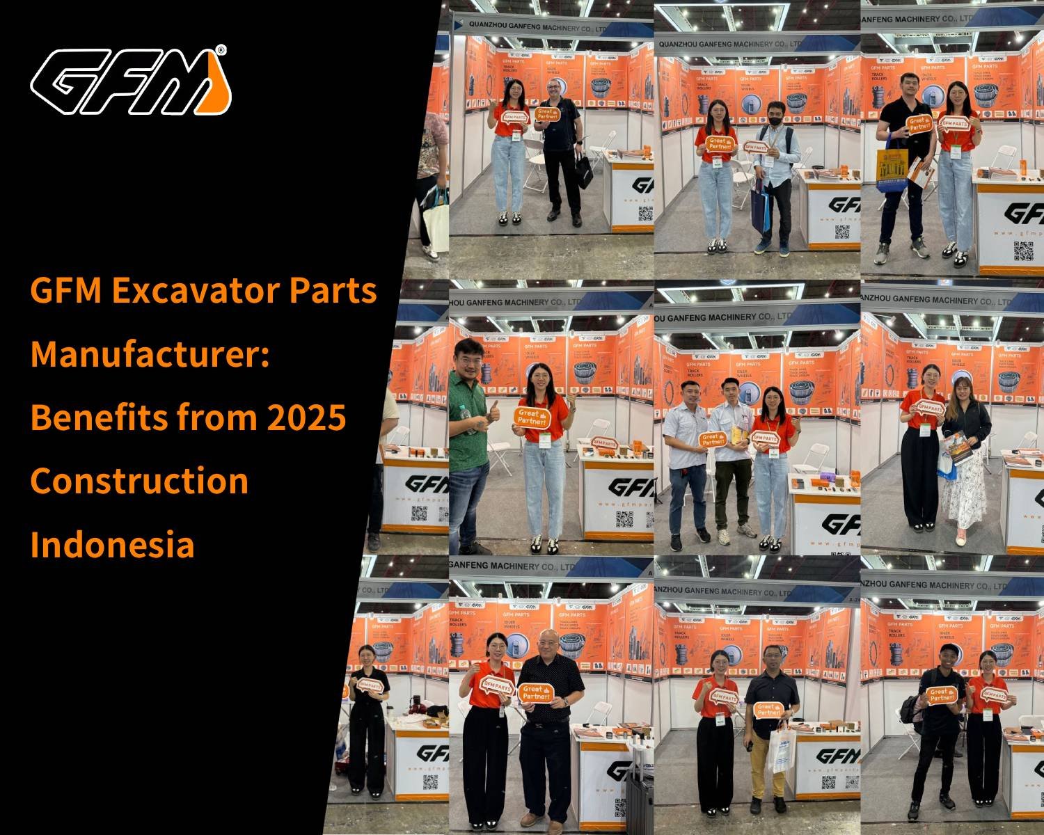Fabricante de piezas para excavadoras GFM: Beneficios de 2025 Construction Indonesia