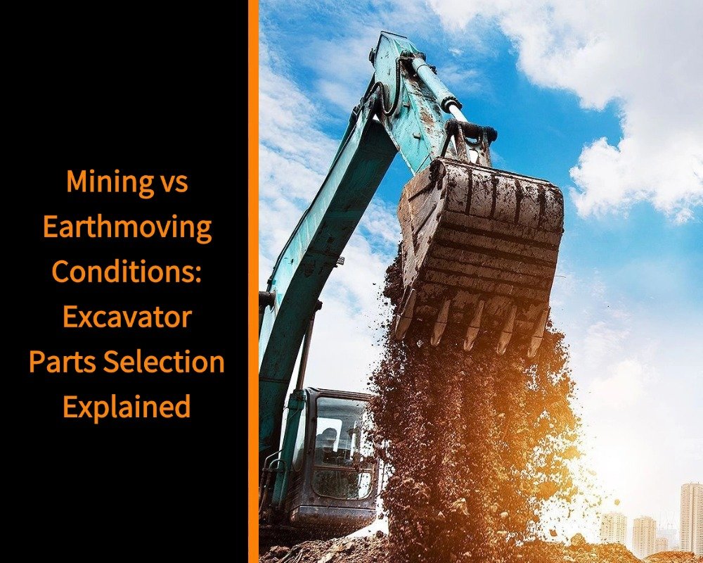 Excavator Part Factory Mining vs Earthmoving Parts Selection