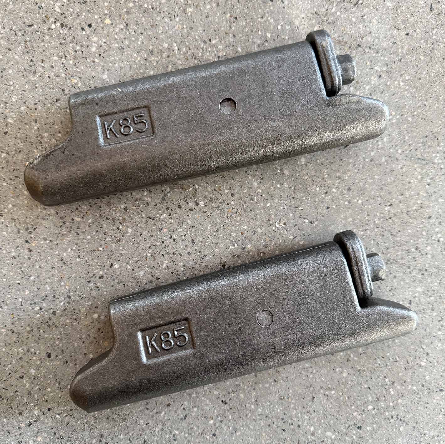 Fabricante mayorista de pasadores de dientes para excavadoras K85-1 Fabricante mayorista de pasadores para dientes de excavadora K85