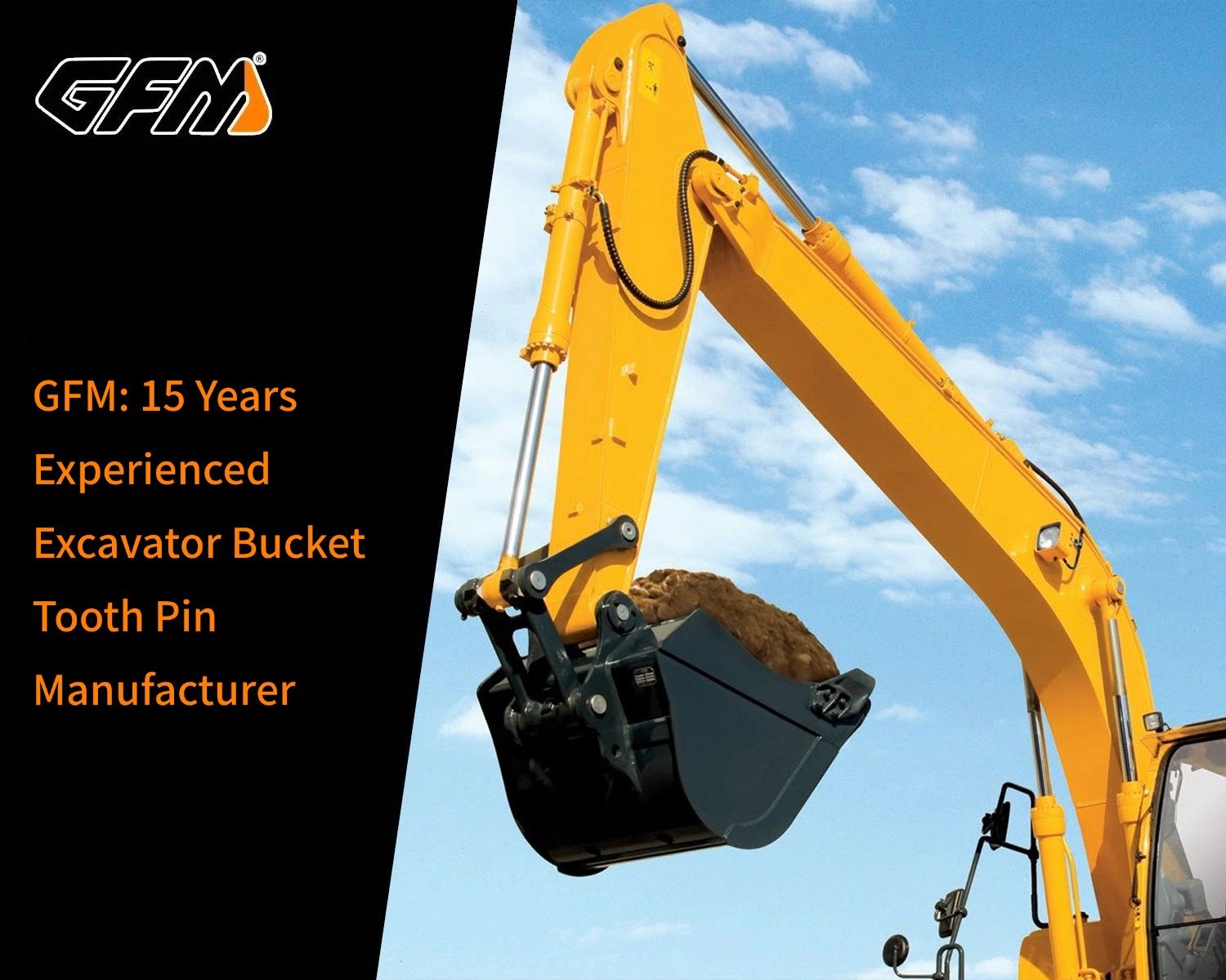Excavator bucket tooth pin manufacturer with 15 years of experience