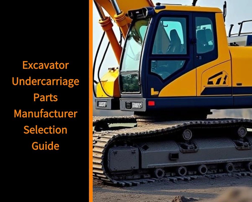 Excavator Undercarriage Parts Manufacturer Selection Guide