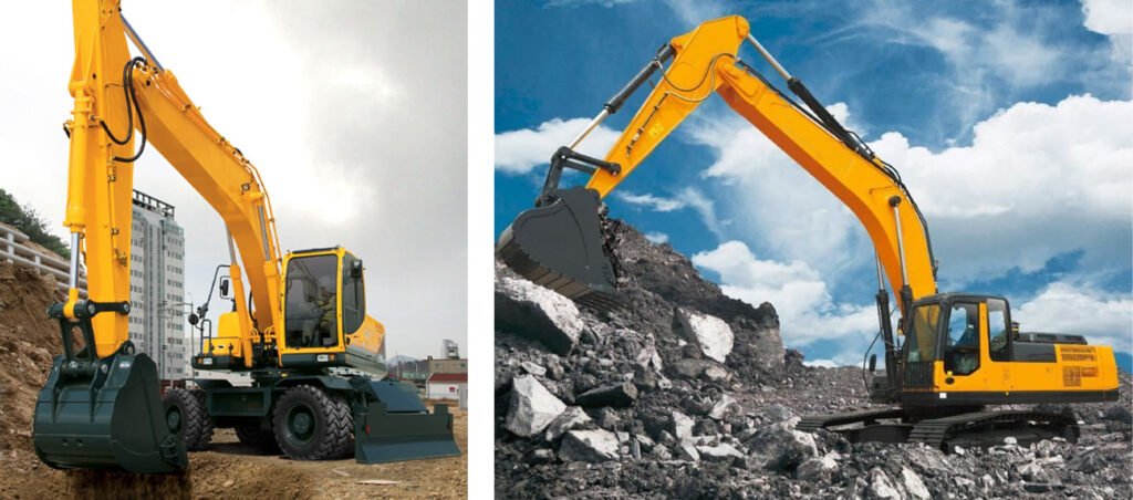 Excavator product images