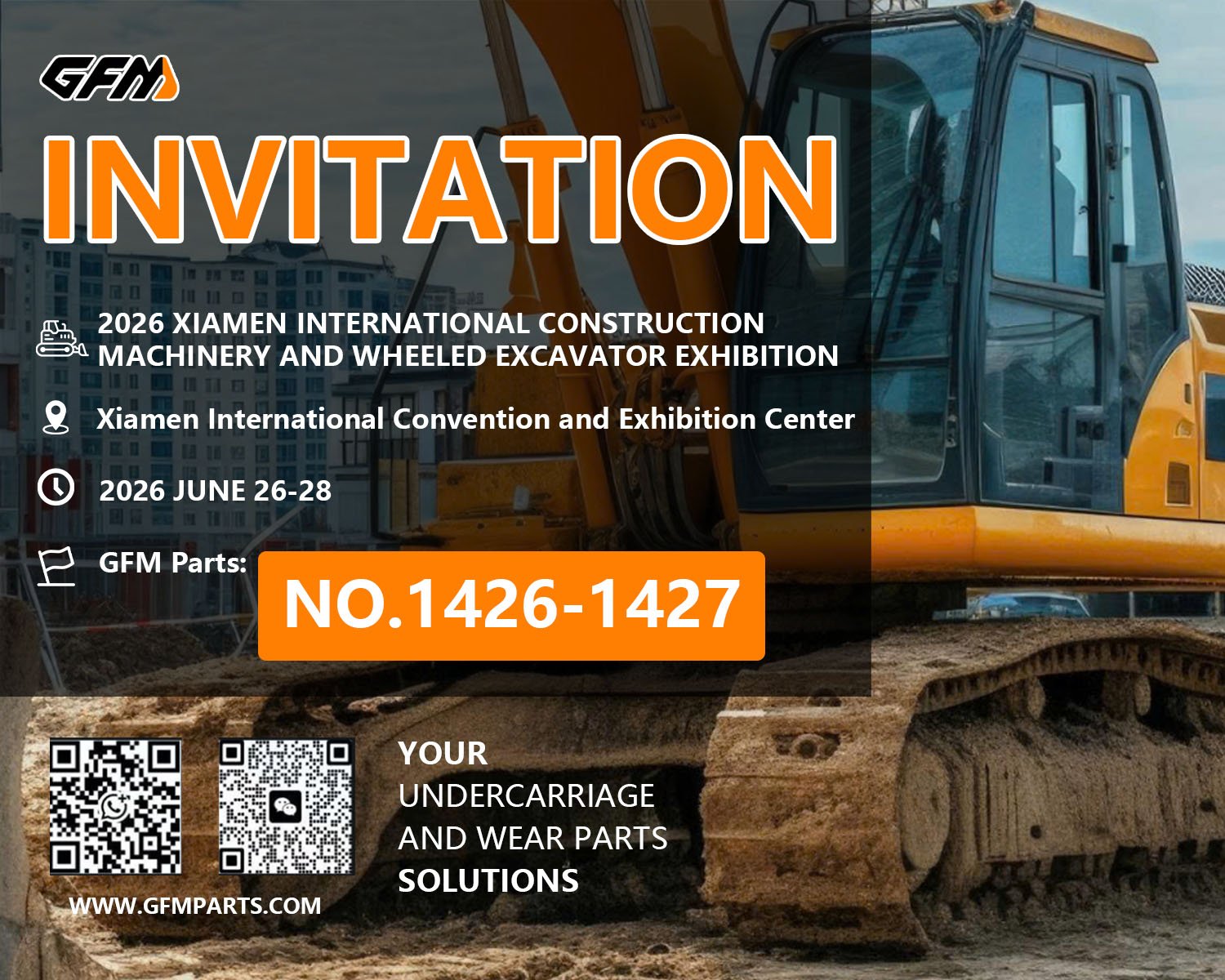 2026 XIAMEN International Construction Machinery and Wheeled Excavator Exhibition