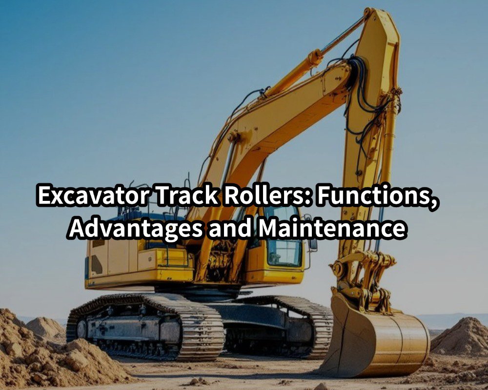 Excavator Track Rollers Functions, Advantages and Maintenance