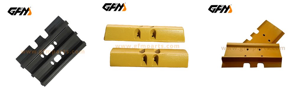 GFM — гусеничные башмаки для экскаваторов.
