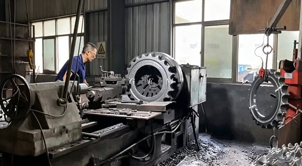 GFM Drive Sprocket Precision Forging Heat Treatment Process