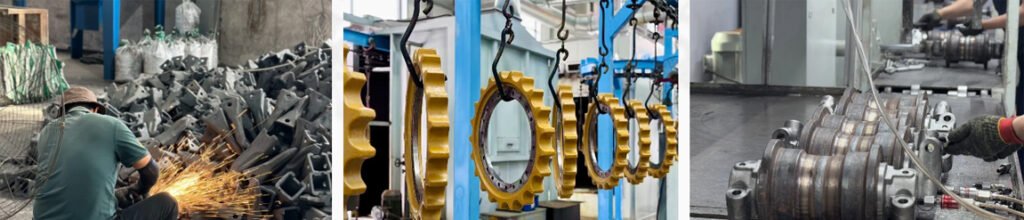 GFM Undercarriage Forging and Heat Treatment Processes