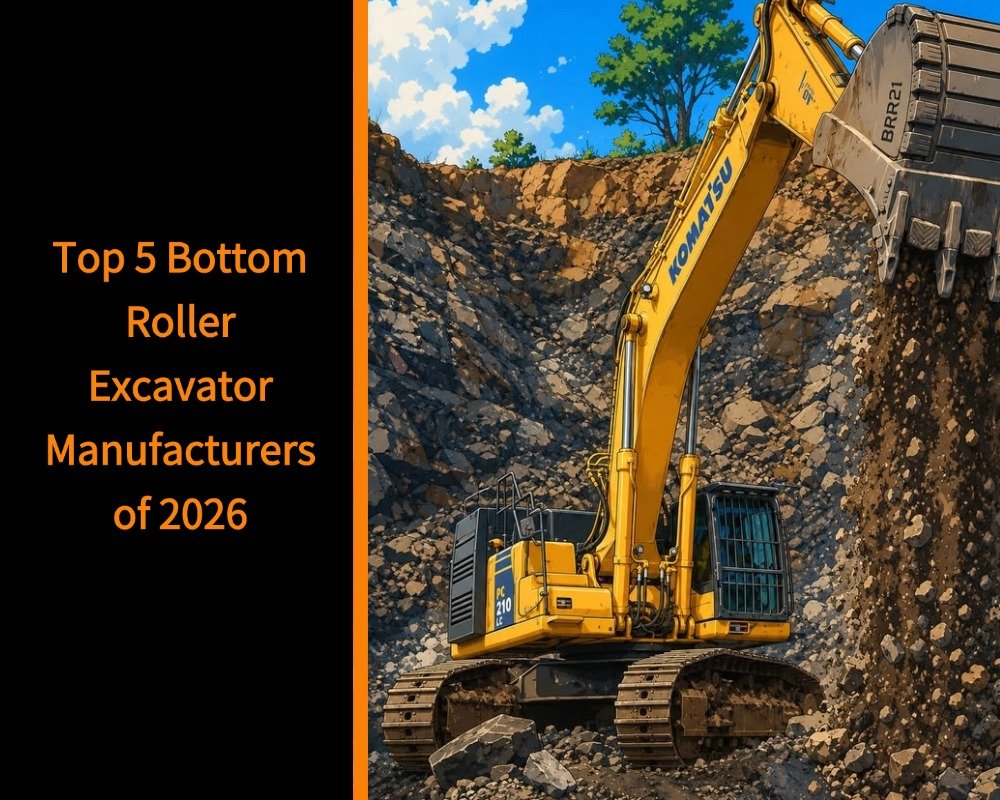 Top 5 Bottom Roller Excavator Manufacturers of 2026