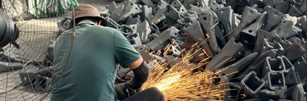Excavator Bucket Teeth Manufacturers Treatment Processes