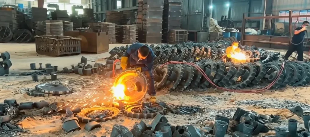 Excavator Undercarriage Parts Supplier Manufacturing Drawings