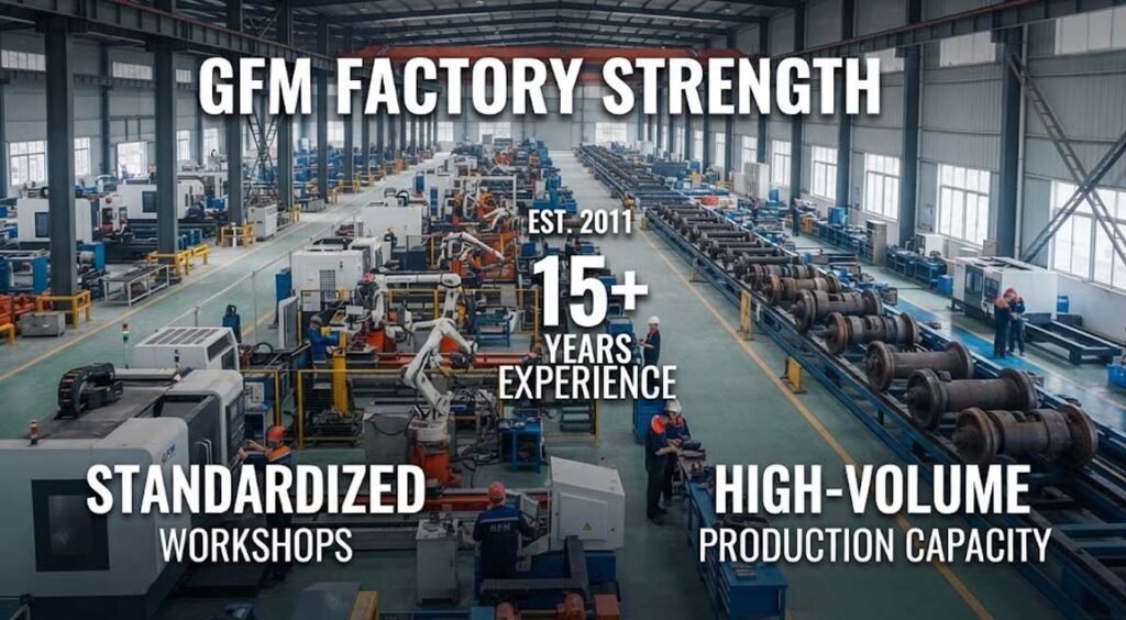Track Roller Supplier Manufacturing Capabilities