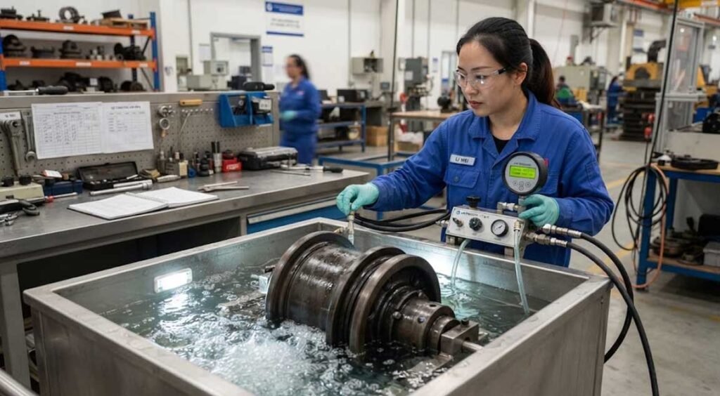 Track Roller Supplier Quality Inspection